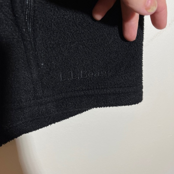 Vintage L.L.Bean black fleece vest - Picture 4 of 6